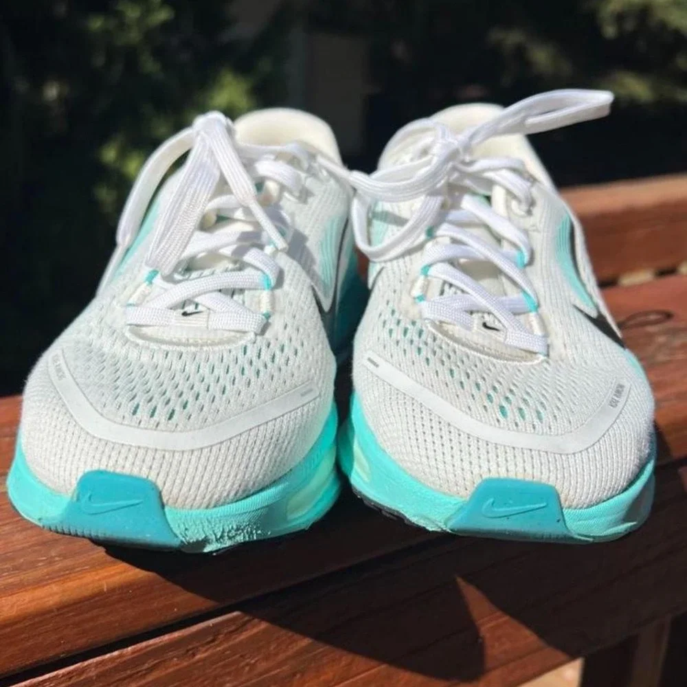 Nike Vomero 18 Youth 3.5 Womens 5 Geode Teal Gray White Running Sneakers